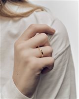 Ring PDPaola Woman in Steel ANB1-E59 - ANB1-E59